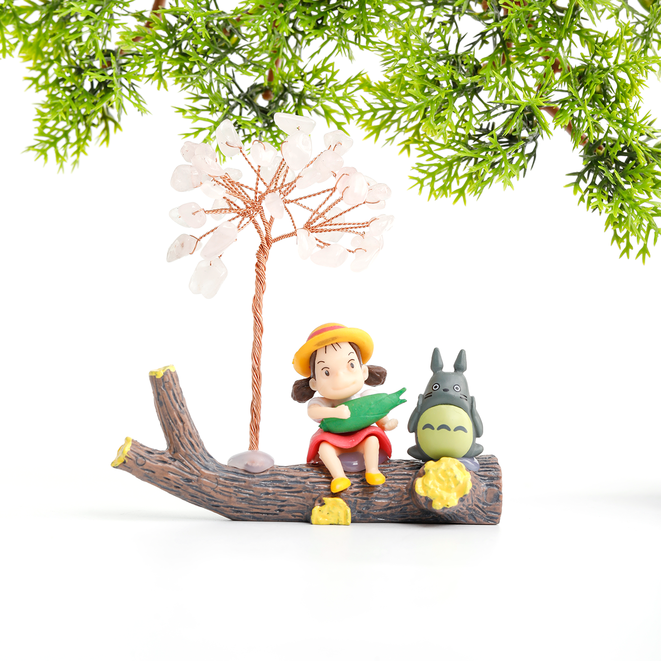 Totoro Crystal Chunk Ornament