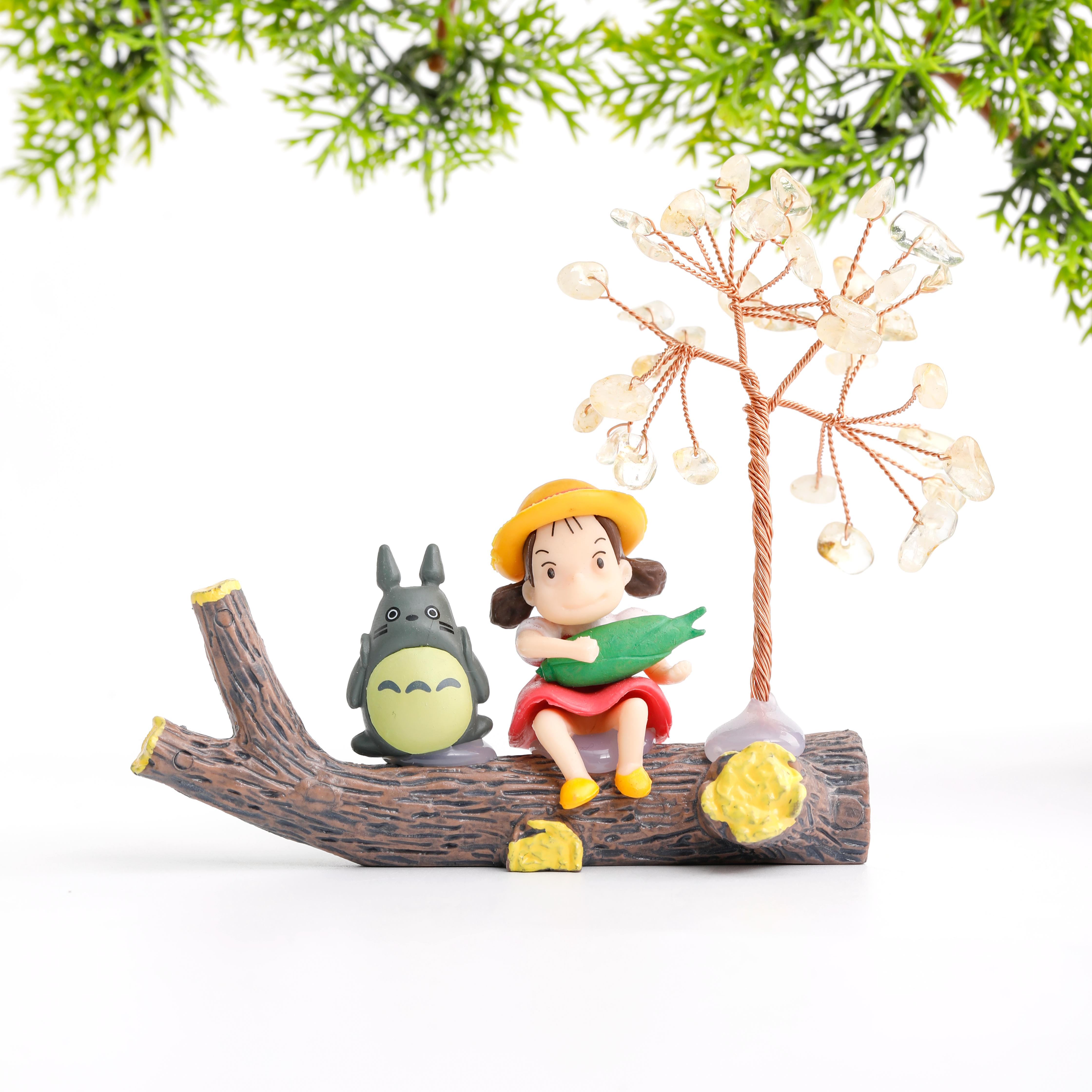 Totoro Crystal Chunk Ornament